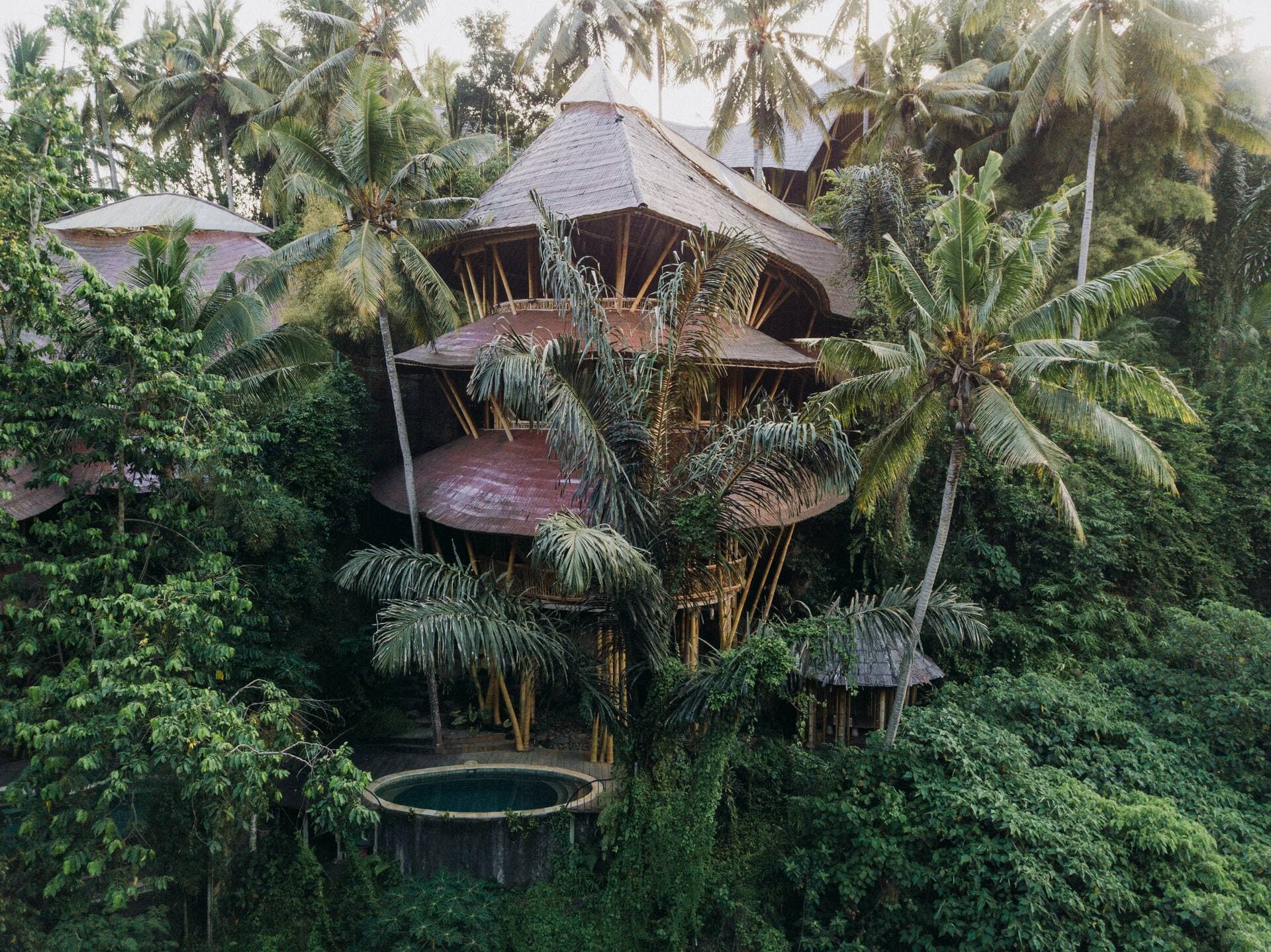 Temple House 3bds Eco Bamboo House Pool River View — photo 2